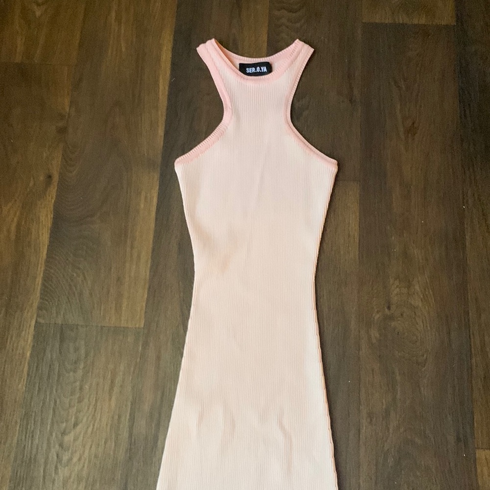 SER.O.YA Sofie Maxi Dress in Size XXS Soft Pink